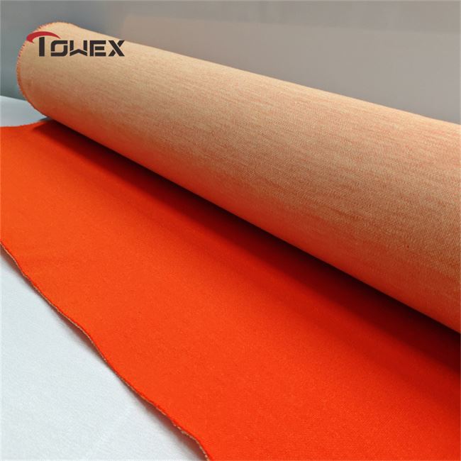 Hi-Viz Orange Aramid FR Fabric best
