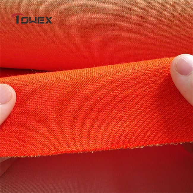 Sveiki,-Viz Orange Aramid FR Fabric